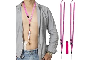 MANDMCARES Peritoneal Dialysis Catheter Holder for Baxter – Secure PD Shower Support with 2 Breakaway Lanyards – Unisex, Patented