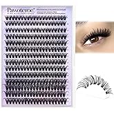 Pawotence Lash Clusters 40D 280pcs Cluster Eyelash Extensions 9-16mm Mix Eyelash Clusters Lash Extension Individual Lashes fo
