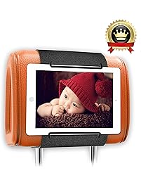 Car Headrest Mount Holder,2018 Universal Car Headrest Mount for Tablets,Fits for Apple iPad, iPad 2&iPad 3 & 4,iPad Mini 2/3/4,iPad Air,iPad Pro 9.7", Samsung Galaxy Tab and Other 7-11 In