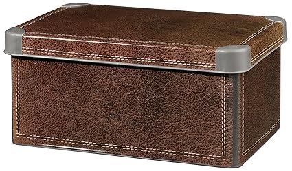 Curver Decorative Plastic Storage Box With Cover Lid Stockholm