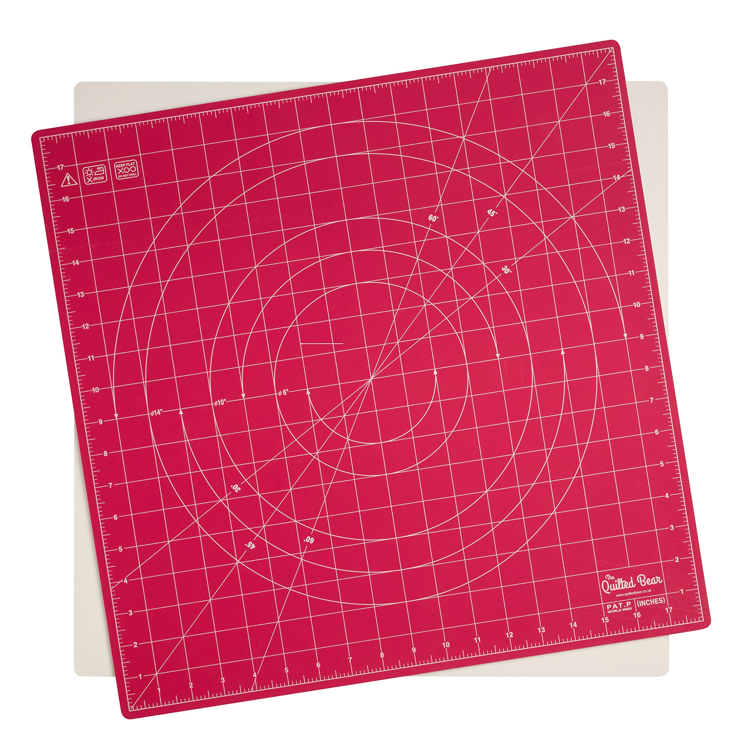 The Quilted Bear Rotating Cutting Mat 18