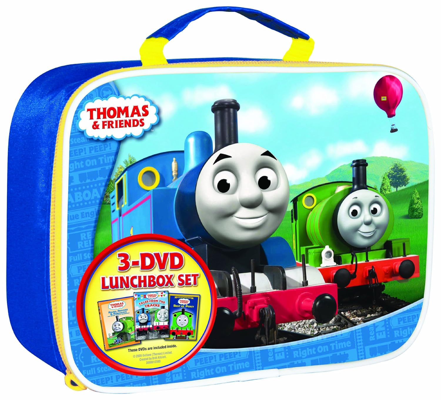 Thomas & Friends 3DVD Lunchbox Gift Set Thomas & Friends