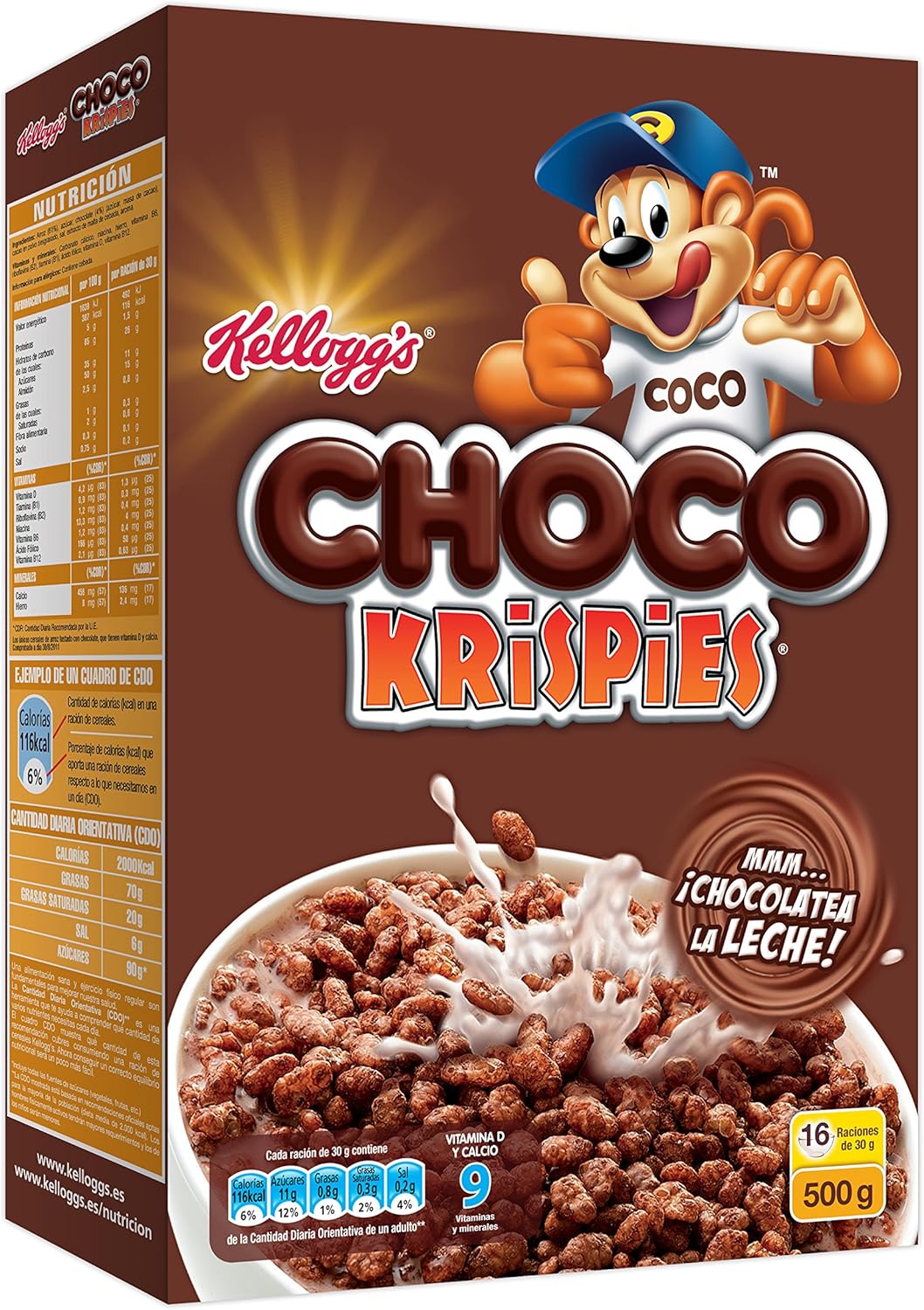 Kellogg's Original Choco Krispies 500 g Amazon.es Amazon Pantry