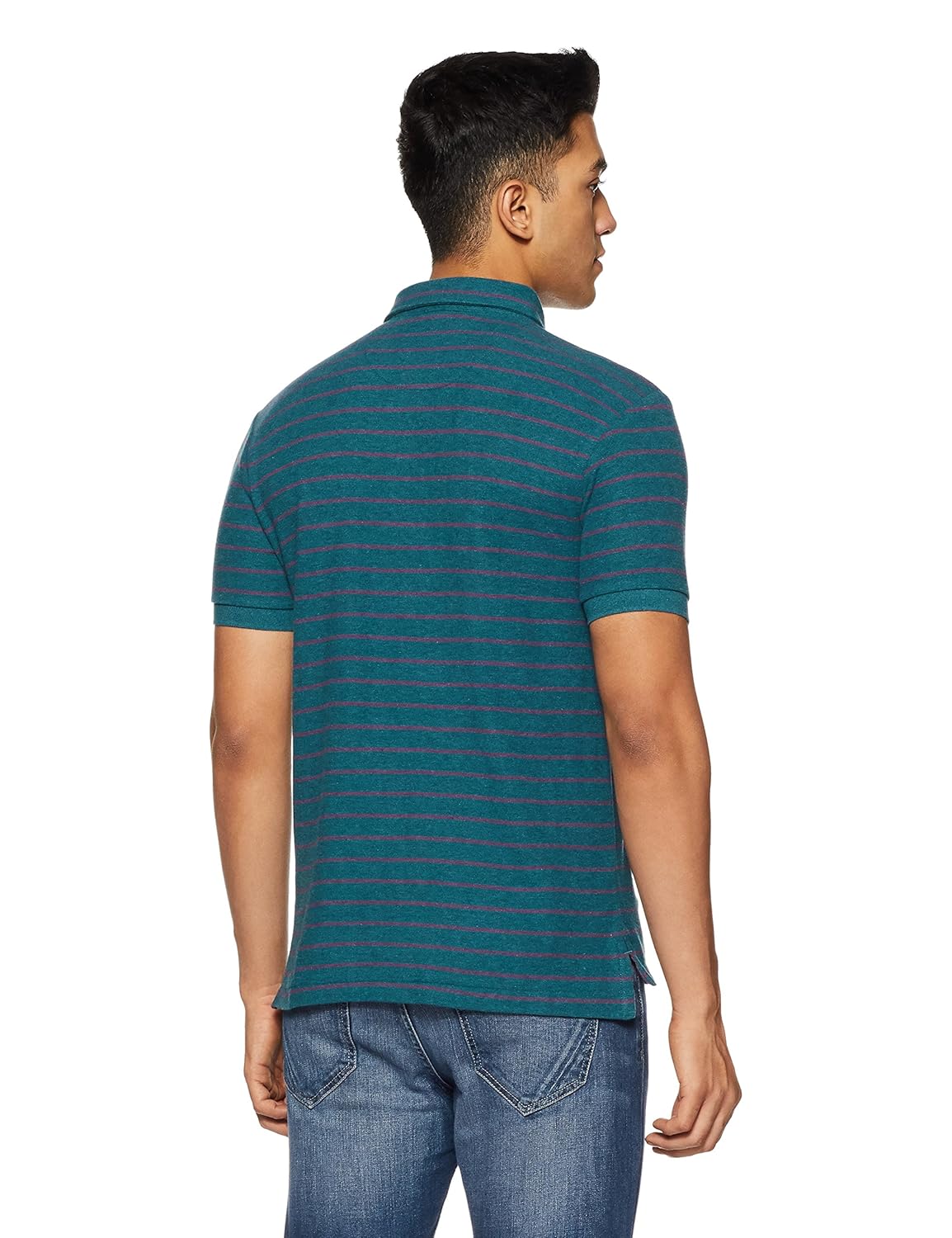 us polo association men's striped regular fit polo