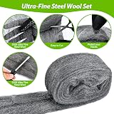 DazSpirit 2 Pcs 3m 0000 Fine Steel Wool Mice Rodent Proofing Kit view 3