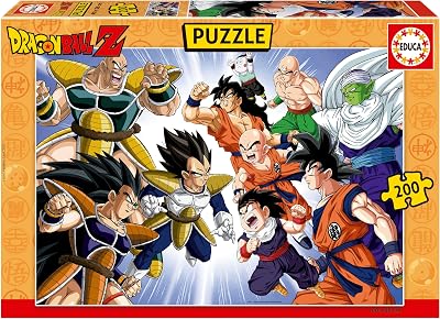 - Puzzle Infantil de 200 Piezas para Niños | Dragon Ball DBZ. Medidas: 40 x 28 cm. A Partir de 3 años (20416)