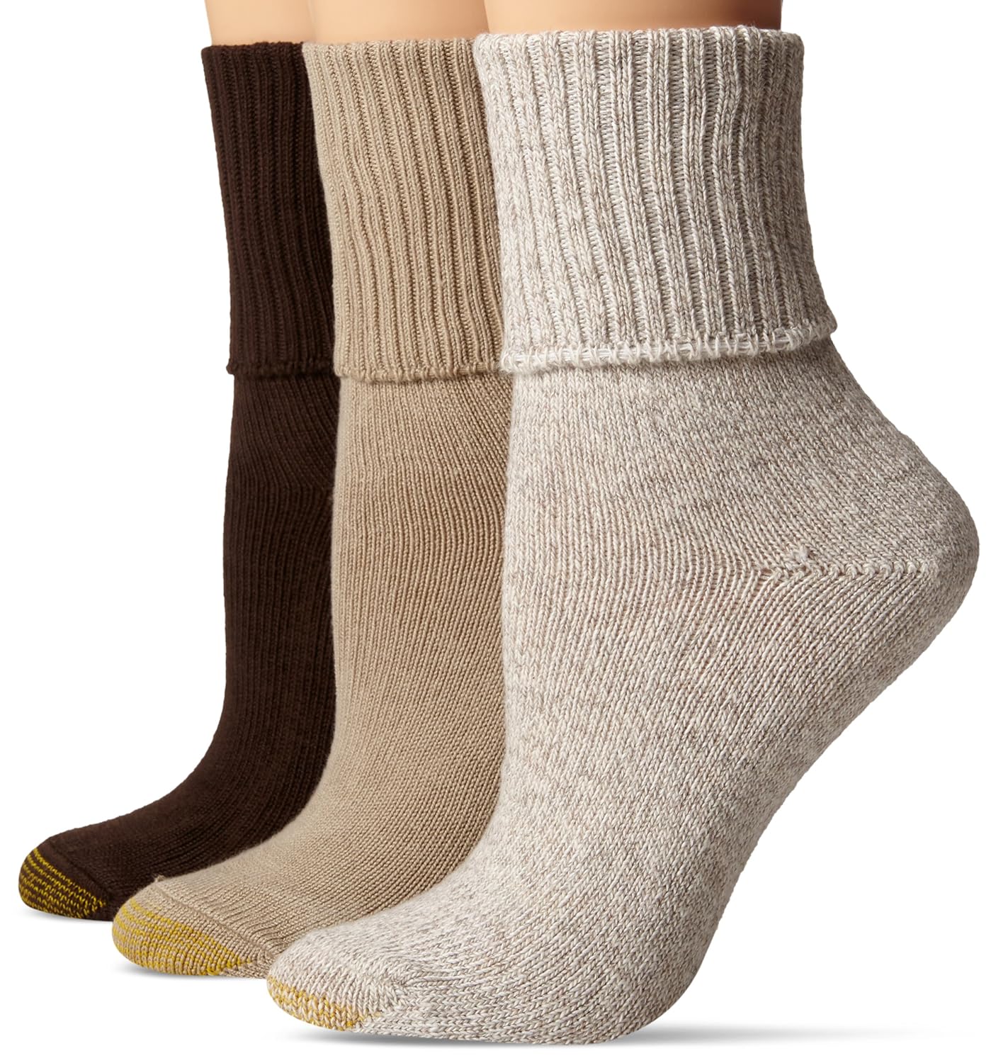 Gold Toe Womens Bermuda Socks 3 Pack Women Clothing