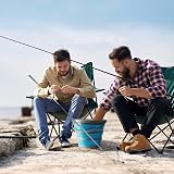 Bramble 2 Pack 10 Litre Collapsible Silicone Bucket Blue Grey Portable view 3
