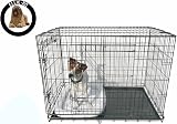 Ellie-Bo Black Divider for 36 inch Large Dog Crate Cage - Large Ellie-Bo view 2