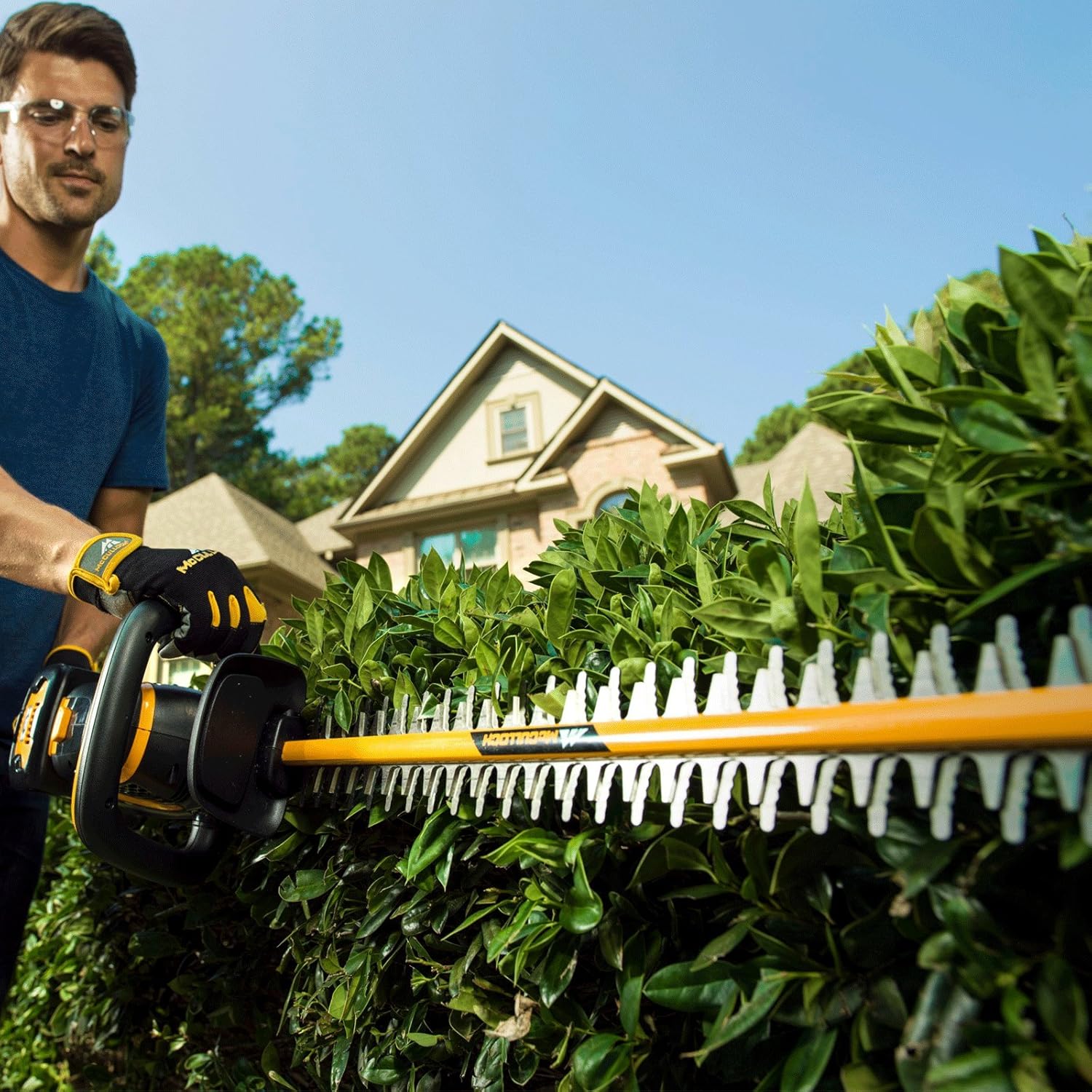 mcculloch 58v cordless hedge trimmer