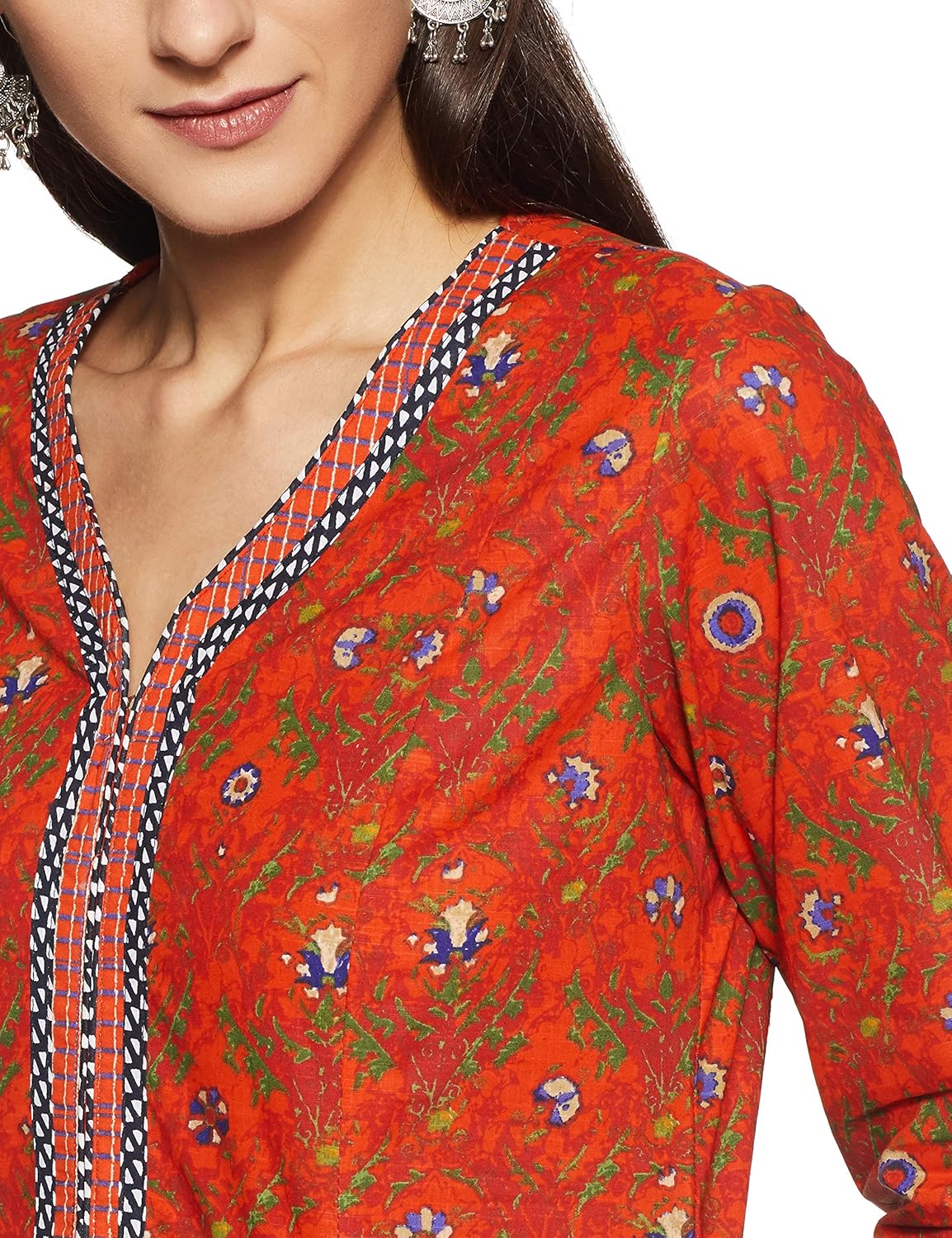 biba women's straight salwar suit set