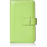 Amazon Basics Wallet Album for 108 Instax Mini Photos - Lime Green