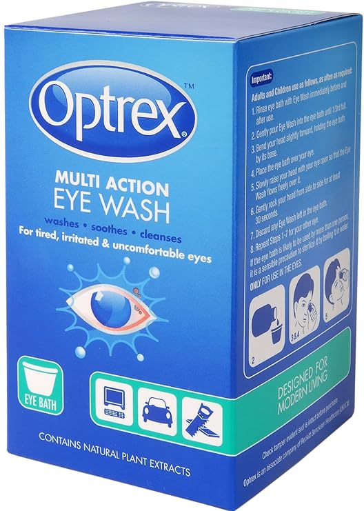Optrex Eye Care Emergency Eye Wash 500ml: Amazon.co.uk: Health ...