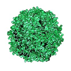 Mandala Crafts 20000 Dark Green Sequins for Crafts