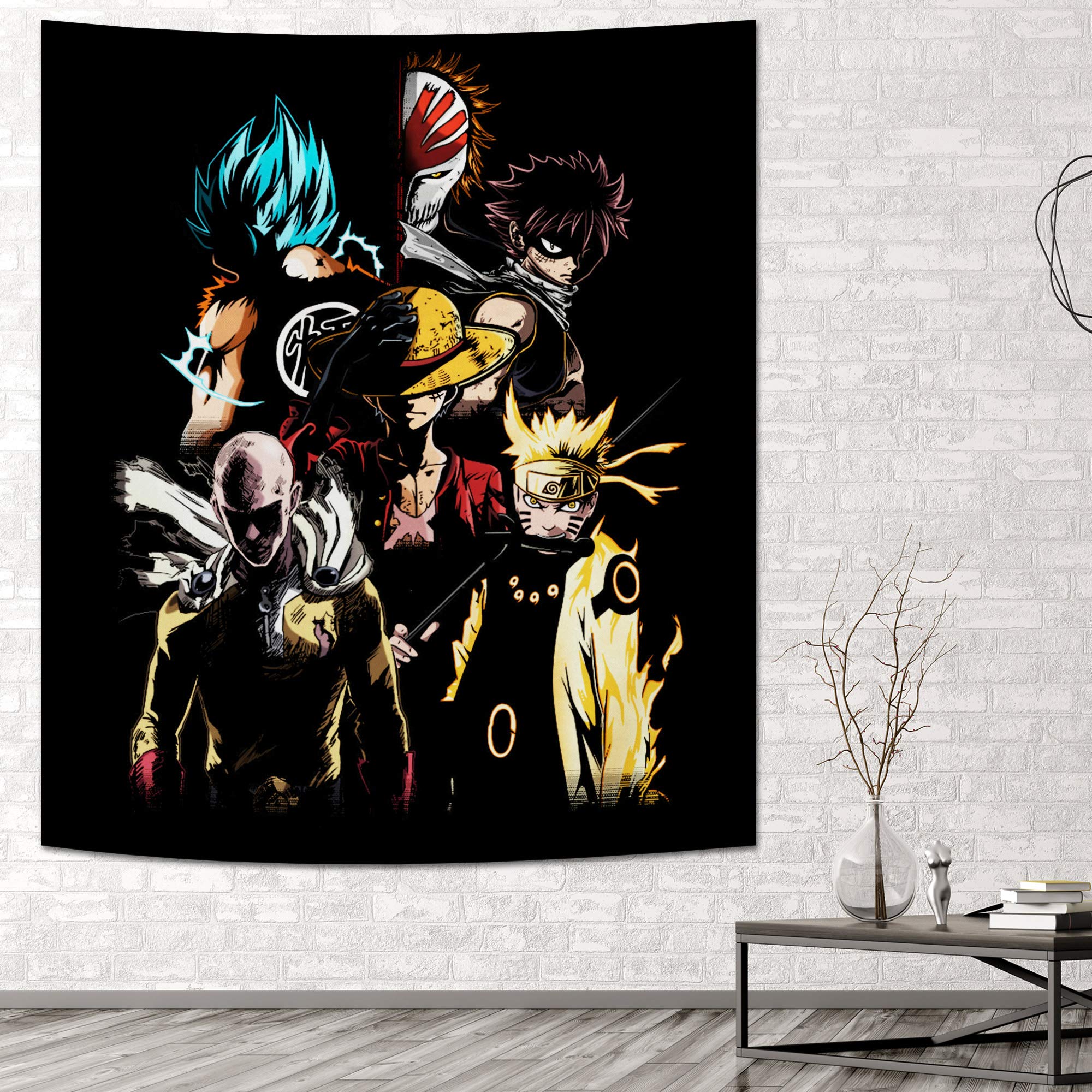 Anime Tapestry Wall Hanging Anime Tapestry for Living Room Bedroom Decor Birthday Party Gift 50x60in