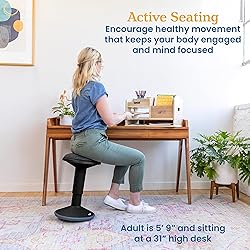 ECR4Kids Sitwell Wobble Stool with