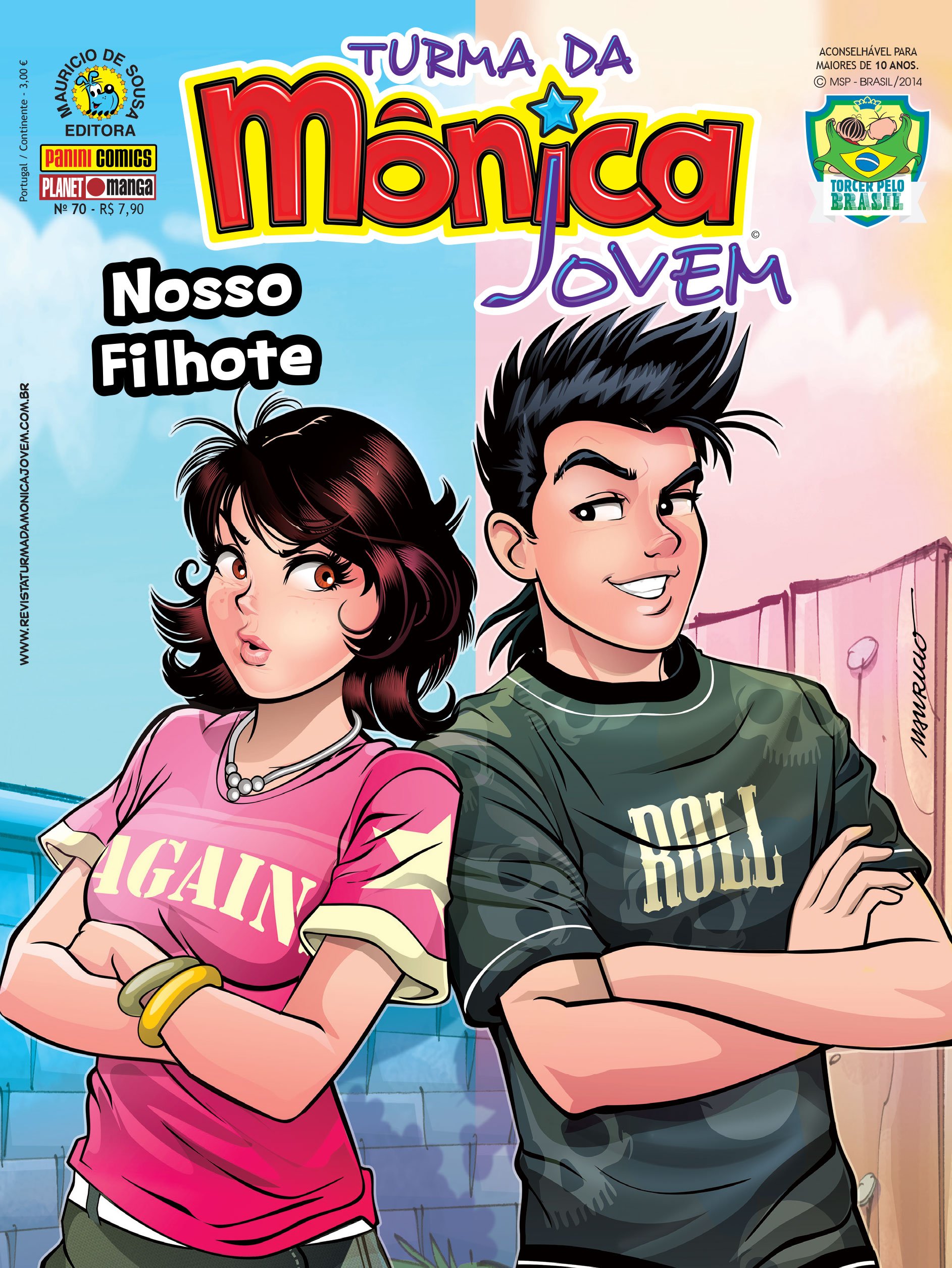 Turma da Mônica Jovem. Mangá - Volume 70 PDF Mauricio de Sousa