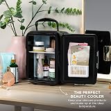 Russell Hobbs Mini Cooler 4L 6 Can AC DC Portable Cooler Warmer Retro Black view 5