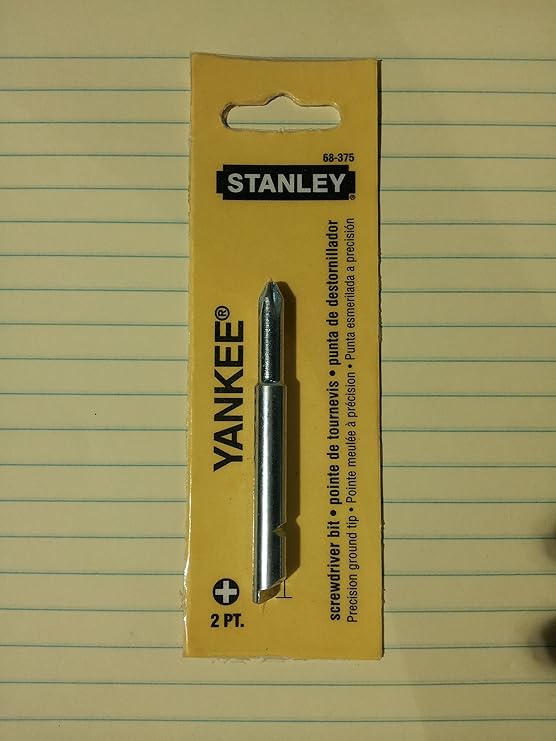 Stanley Yankee 2pt. Screwdriver Bit 68375 Automotive