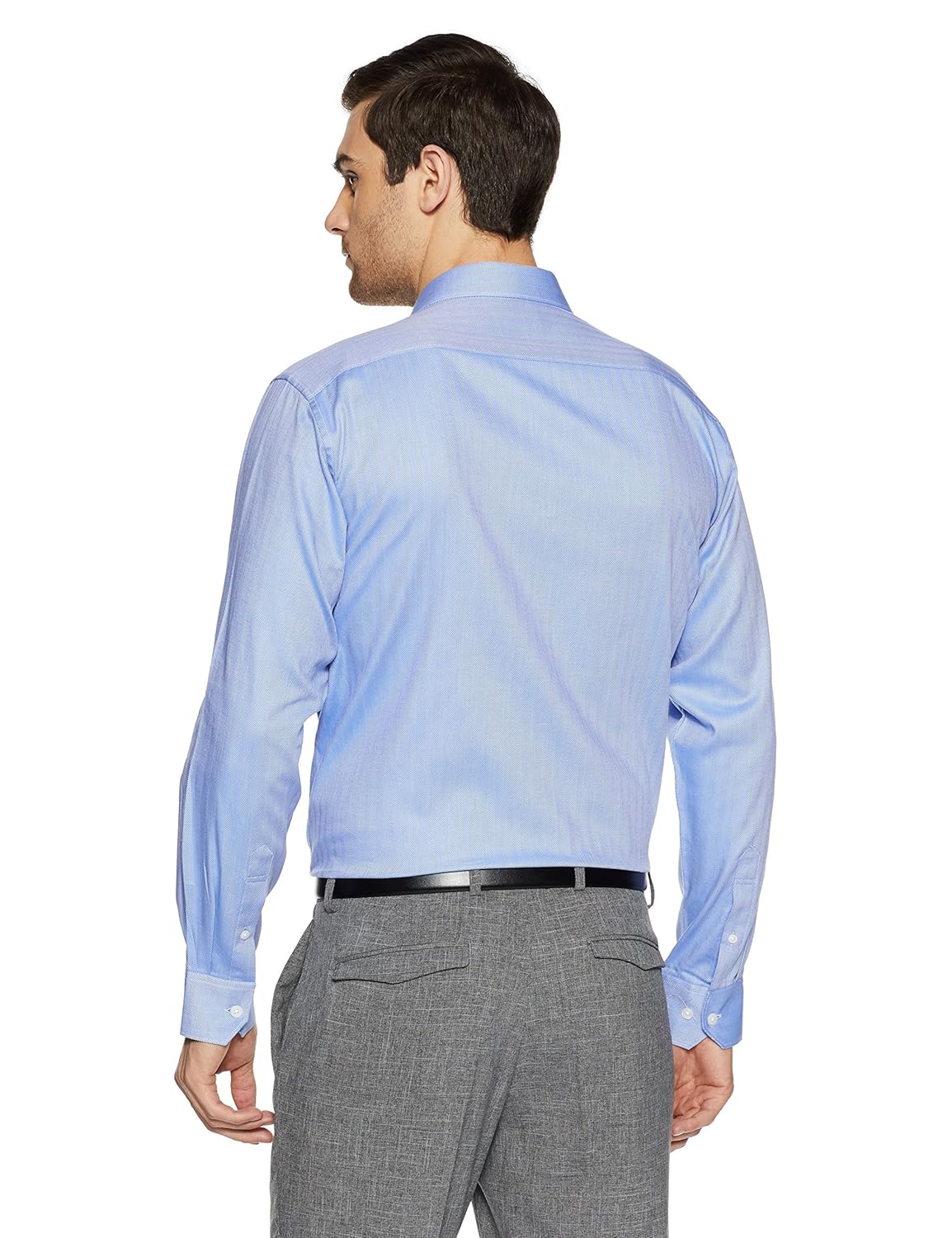 symbol amazon brand men's formal premium dobby regular fit shirt