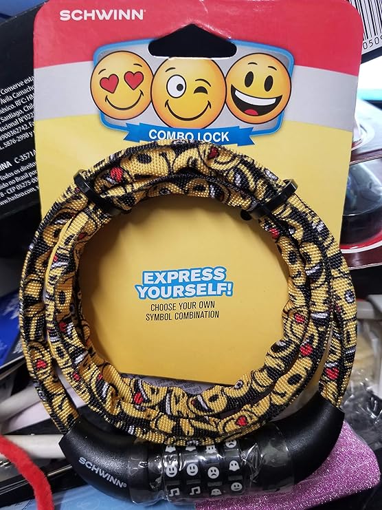 emoji bike lock