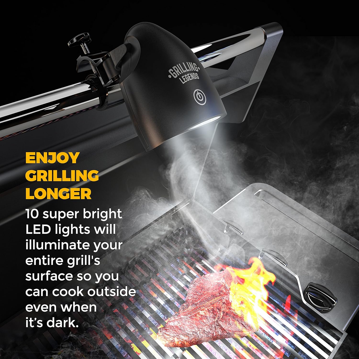 CharBroil LED Clamp Grill Light BBQ Grilling Lights Tool Lighting