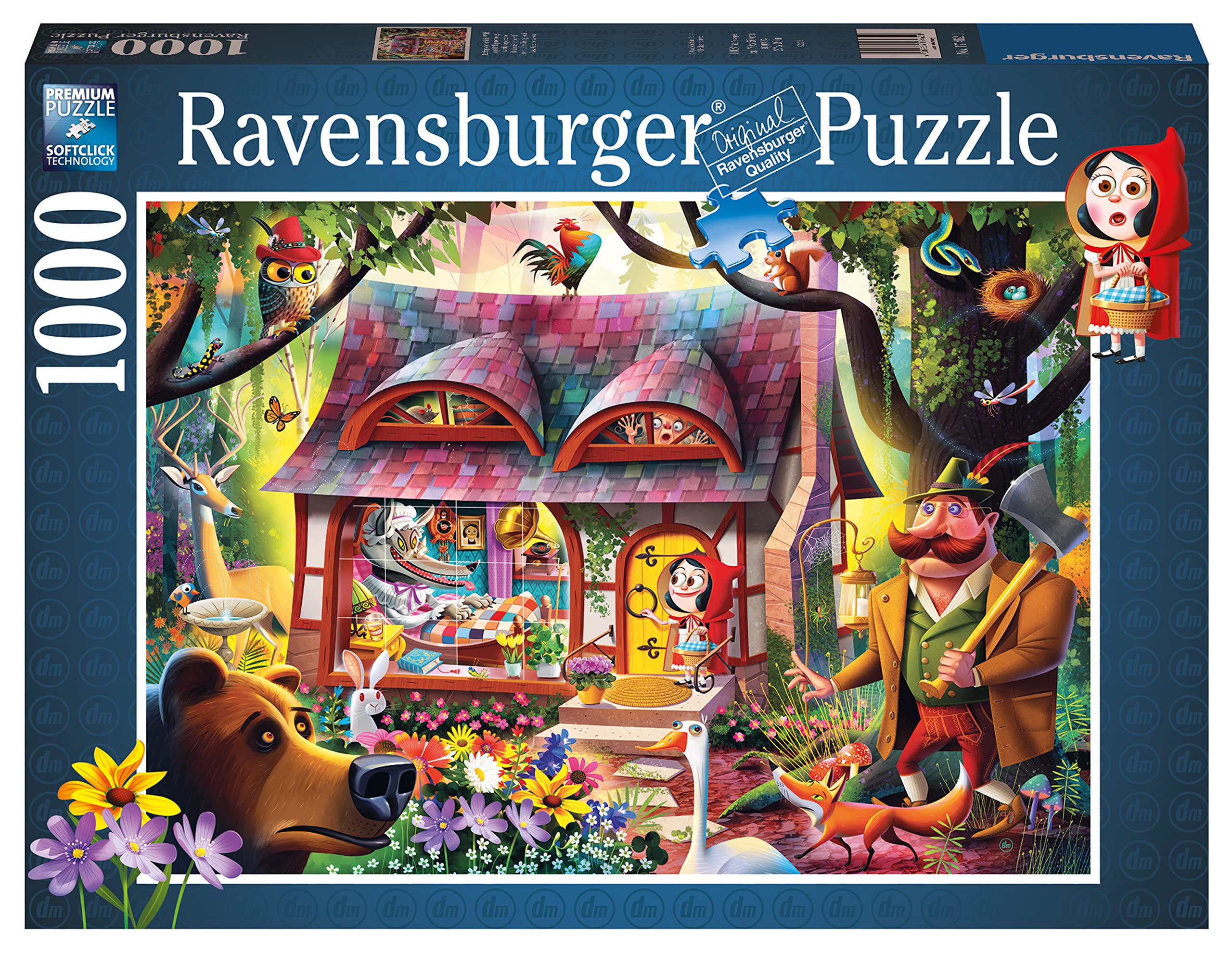 Ravensburger Come in, Red Riding Hood 1000 Piece Jigsaw Puzzle for Adults and Children Age 12 Years Up