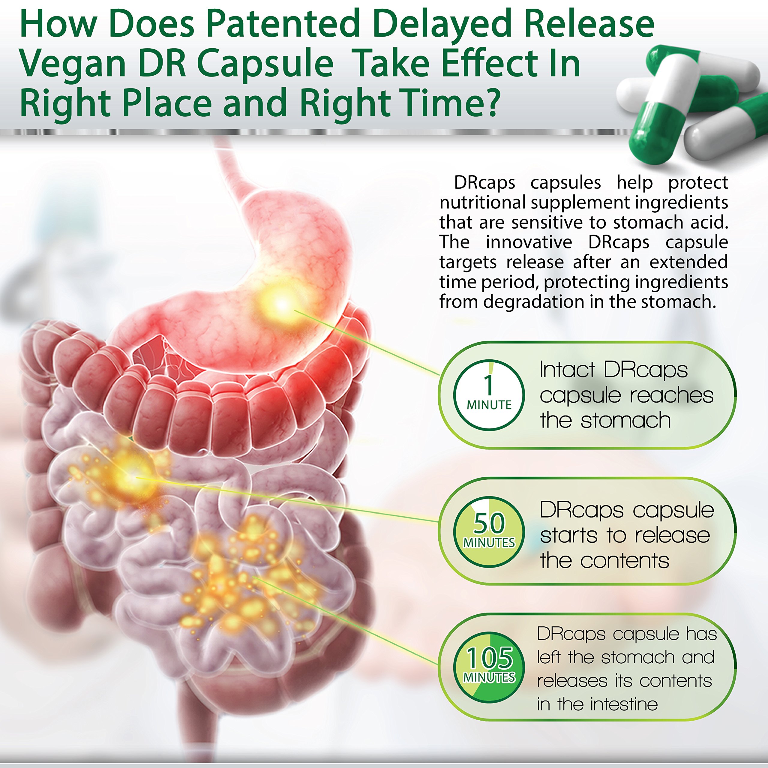 Probiotics 50 Billion with Prebiotics for Women and Men 18 Strains