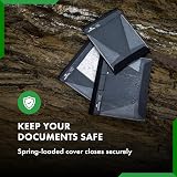 Paperdry Waterproof Clipboard A4 Portrait Black PVC with Cover view 4