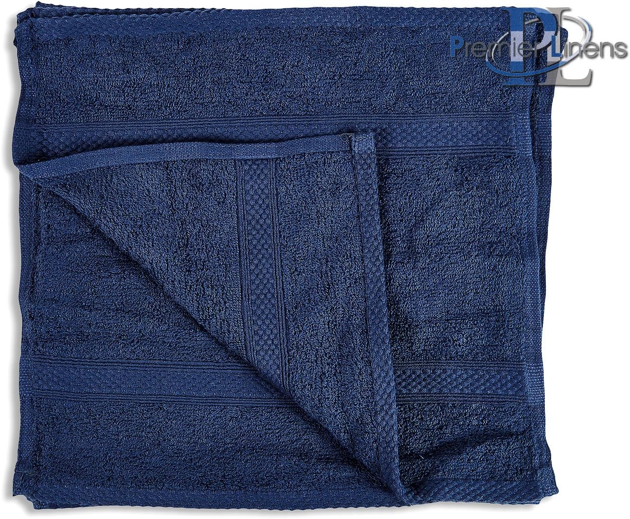 Premier Linen® 12 x Flannels Face Cloth, cotton towel for makeup