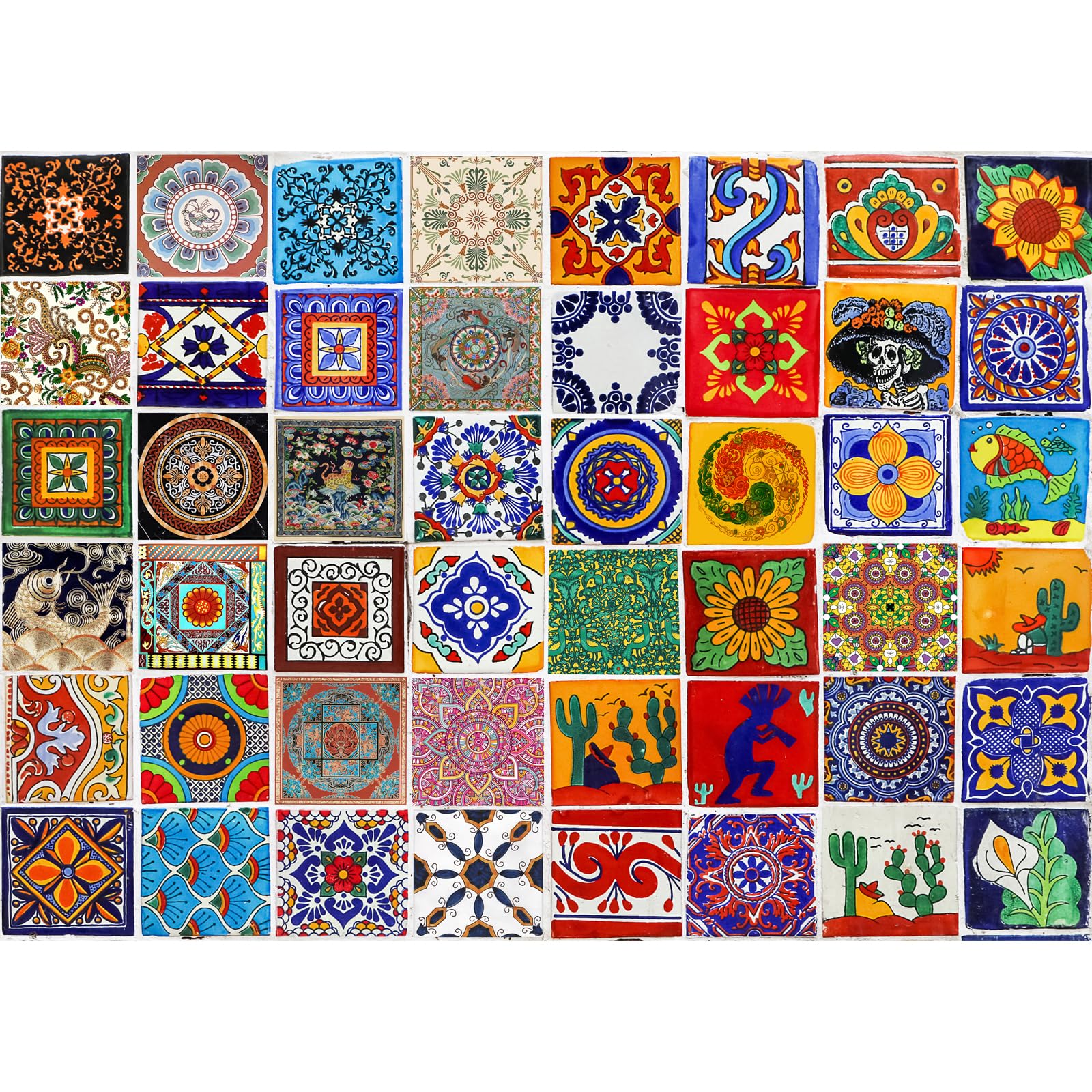 Jigsaw Puzzles for Adults 1000, Puzzles for Adults, Challenging Puzzles, Puzzle Game for The Whole for Women, Gifts for Men, Theme:Colorful Pattern — image 1