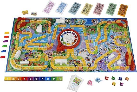 Amazon The Game Of Life 英語版 人生ゲーム 遊びながら 楽しく英語レッスン 並行輸入品 ボードゲーム おもちゃ