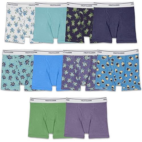 Fruit of the Loom Toddler Boys' Boxer Briefs (Assorted)