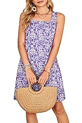OFEEFAN Purple Dress for Woman Summer 2025