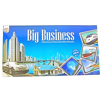 Ratnas Big Business Monopoly Board Game with Plastic Money, Multi Color