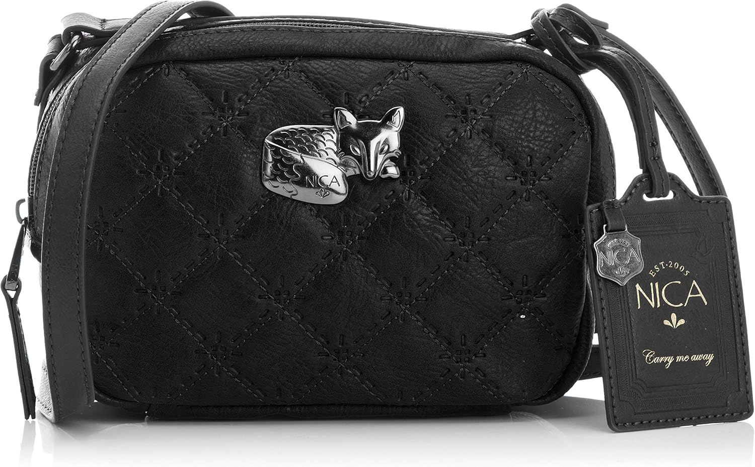 Nica Womens Pheobe CrossBody Bag NH5749 Black Amazon.co.uk Shoes & Bags