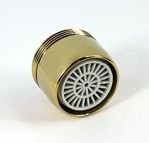 Water Saving Faucet Aerator with Adjustable Water Flow - Gold Design - - Amazon.com