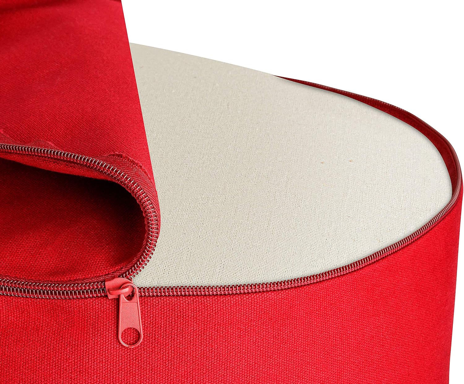 BODYMATE Extra high Meditation Cushion/Yoga Pillow Diameter 31cm Height 20cm, Removable washable 100% Cotton Cover - Image 4