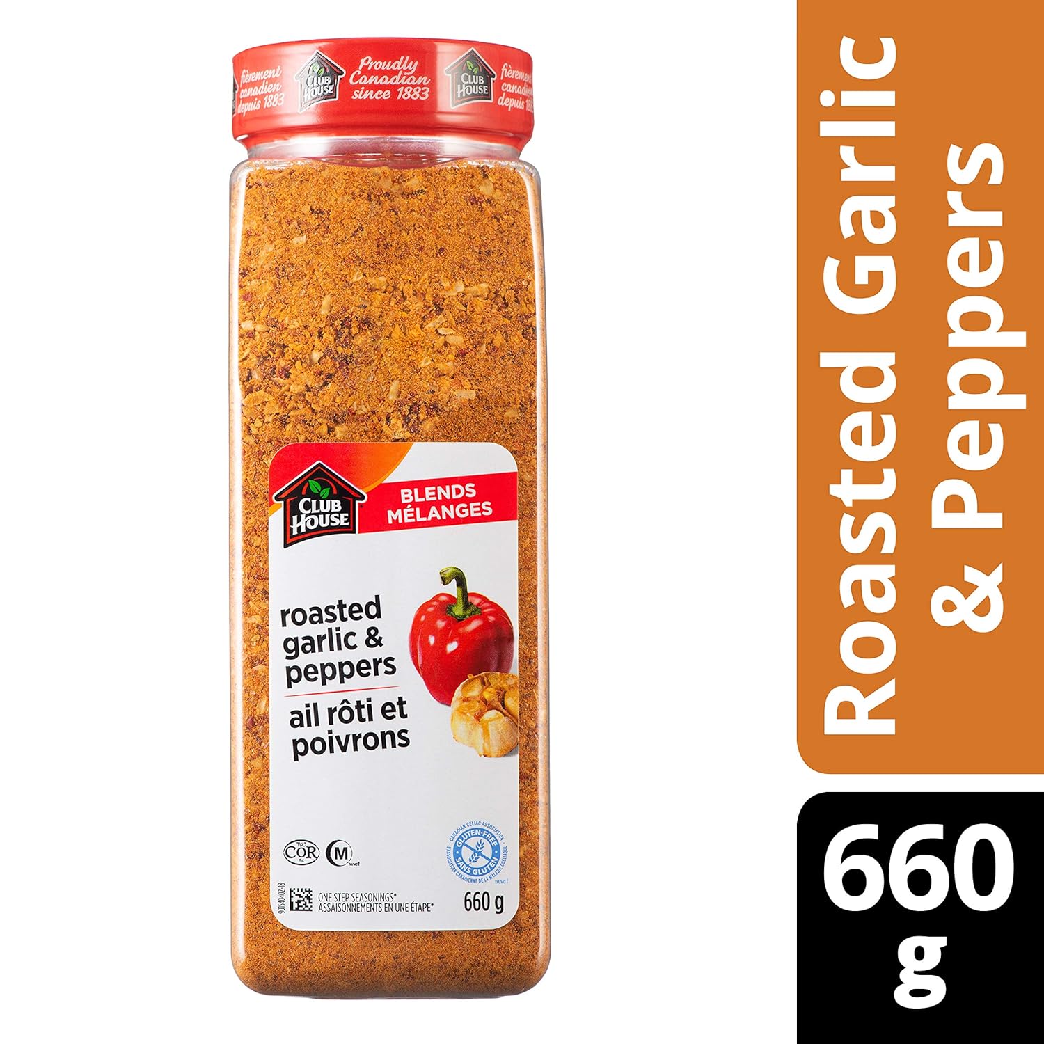 Club House Roasted Garlic And Red Pepper One Step Seasoning 660g Imported From Canada Amazon Com Grocery Gourmet Food