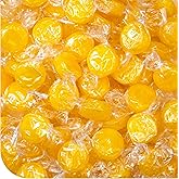 Lemon Drops Hard Candy, Lemon Candy Individually Wrapped - 1 Lb Pack | Dye Free Candy, Old Fashioned Candy, Bold Citrus Flavor