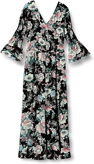 Amazon Co Jp スナイデル ミューズフラワーワンピース Swfo レディース Blk 日本 1 日本サイズ9 号相当 服 ファッション小物