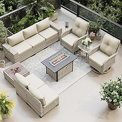 Muphyers 10-Piece Outdoor Patio Furniture Set with