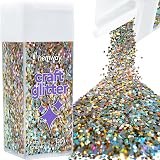 Hemway Glitter Shaker Gold Silver Holographic 130g Extra Chunky Craft Glitter