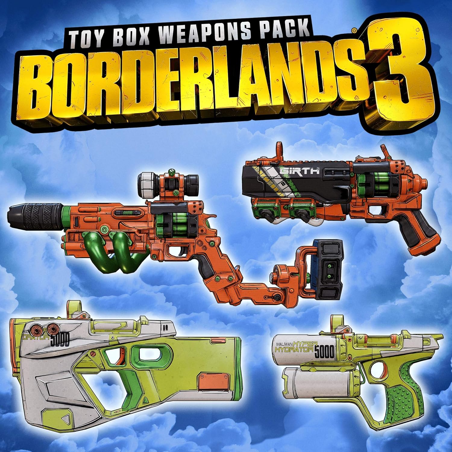 Amazon Com Borderlands 3 Toy Box Weapons Pack Ps4 Digital Code Video Games