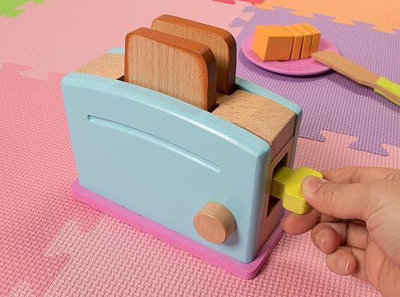 kids wooden toaster