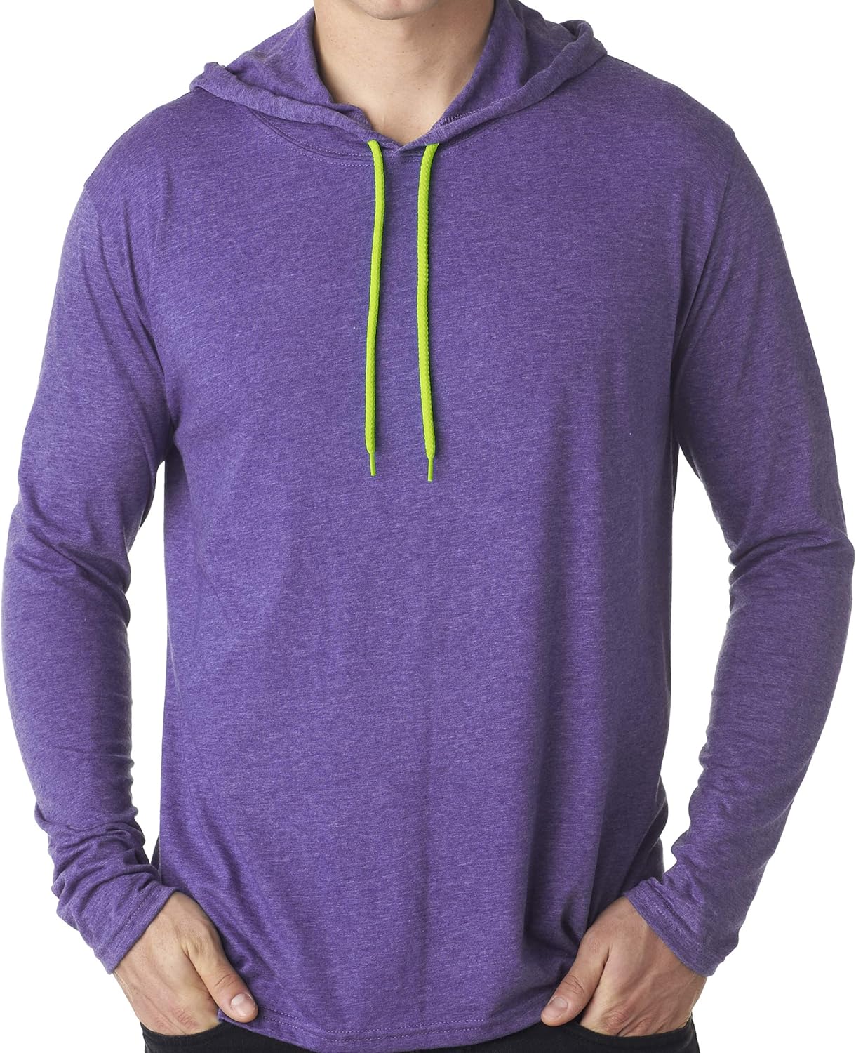 purple cotton hoodie