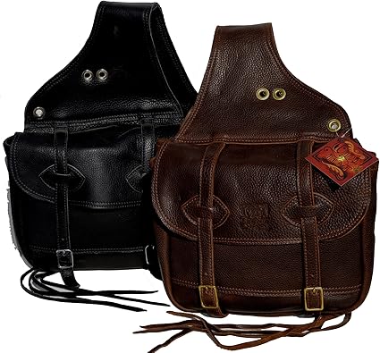 leather saddlebags