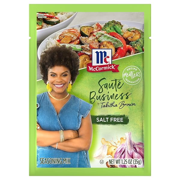 MCCORMICK SAUTÉ BUSINESS SEASONING MIX BY TABITHA BROWN,...