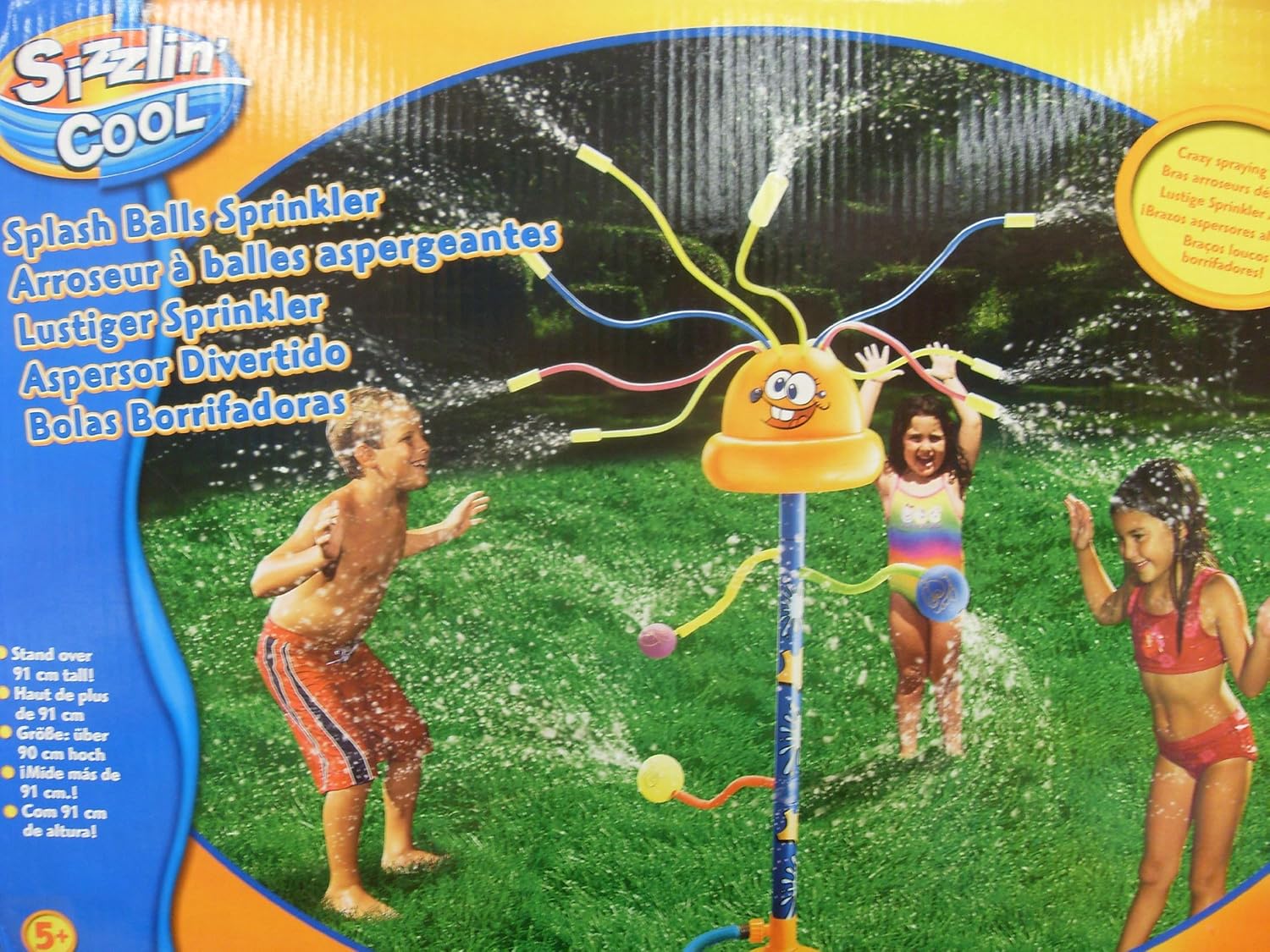 Splash Balls Sprinkler, Crazy water fun Spraying Amazon.co.uk Toys