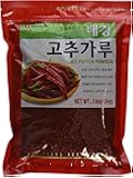 Tae-kyung Korean Red Chili Pepper Flakes Powder Gochugaru, 1 Pound